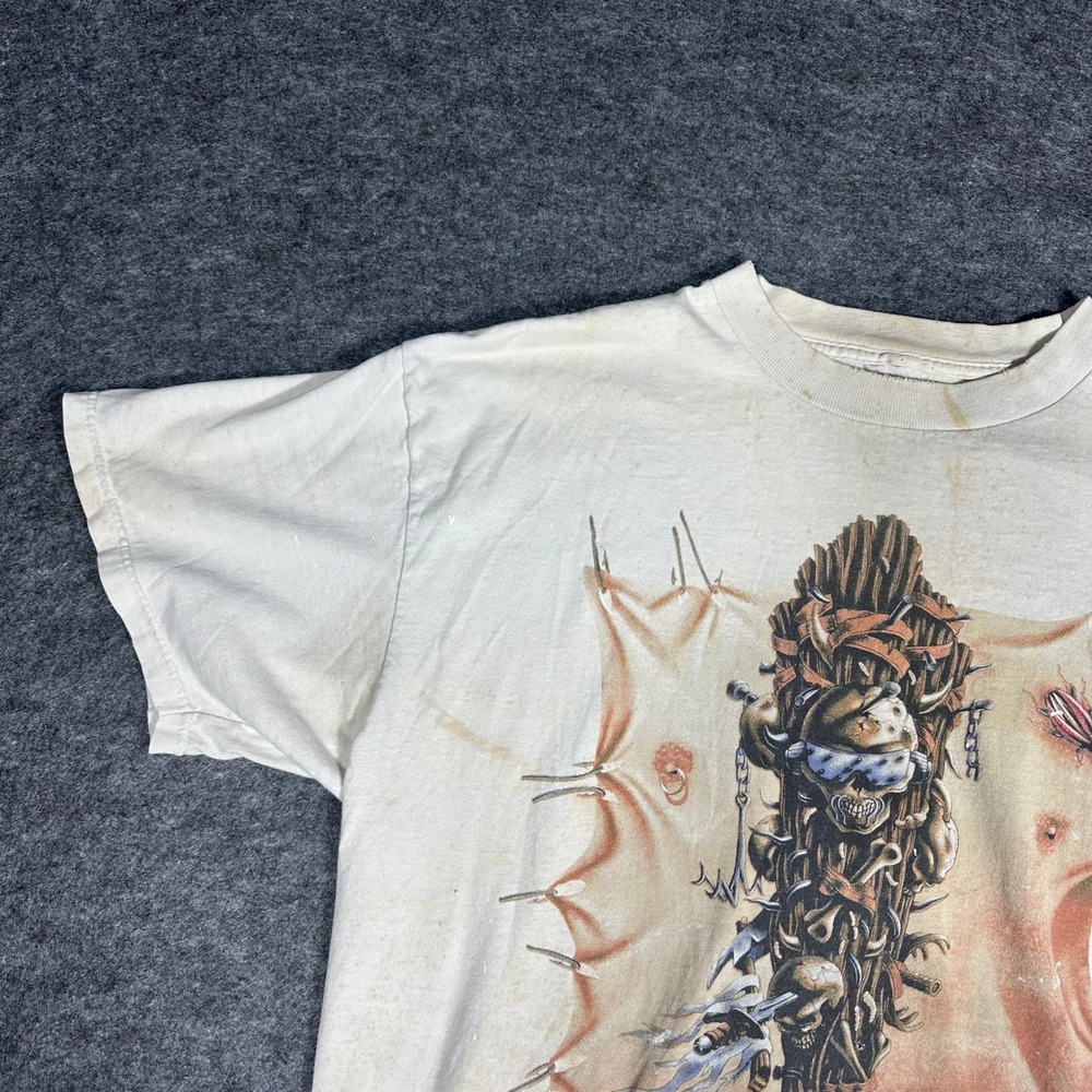 Rare 1994 MEGADETH‎ YOUTHANASIA NORTH AMERICAN TOUR T-SHIRT - Picture 9 of 16